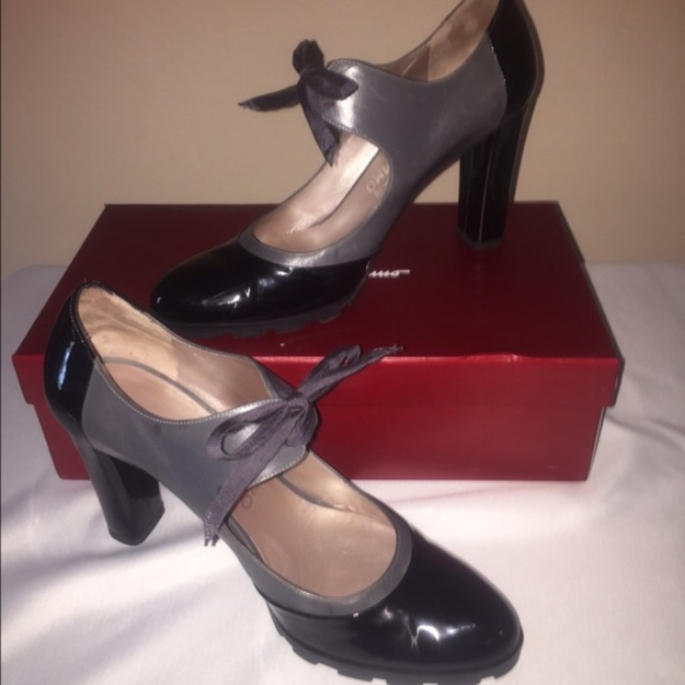 SALVATORE FERRAGAMO Norela Heel Sz 9